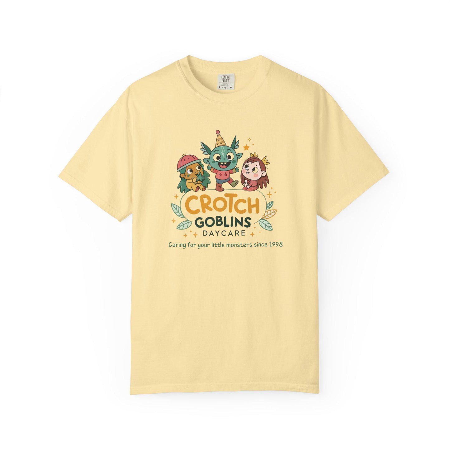 Funny T-Shirt for Crotch Goblins Daycare, Funny Kids T-Shirt, Unisex Tee, Halloween Costume, Gifts for Parents