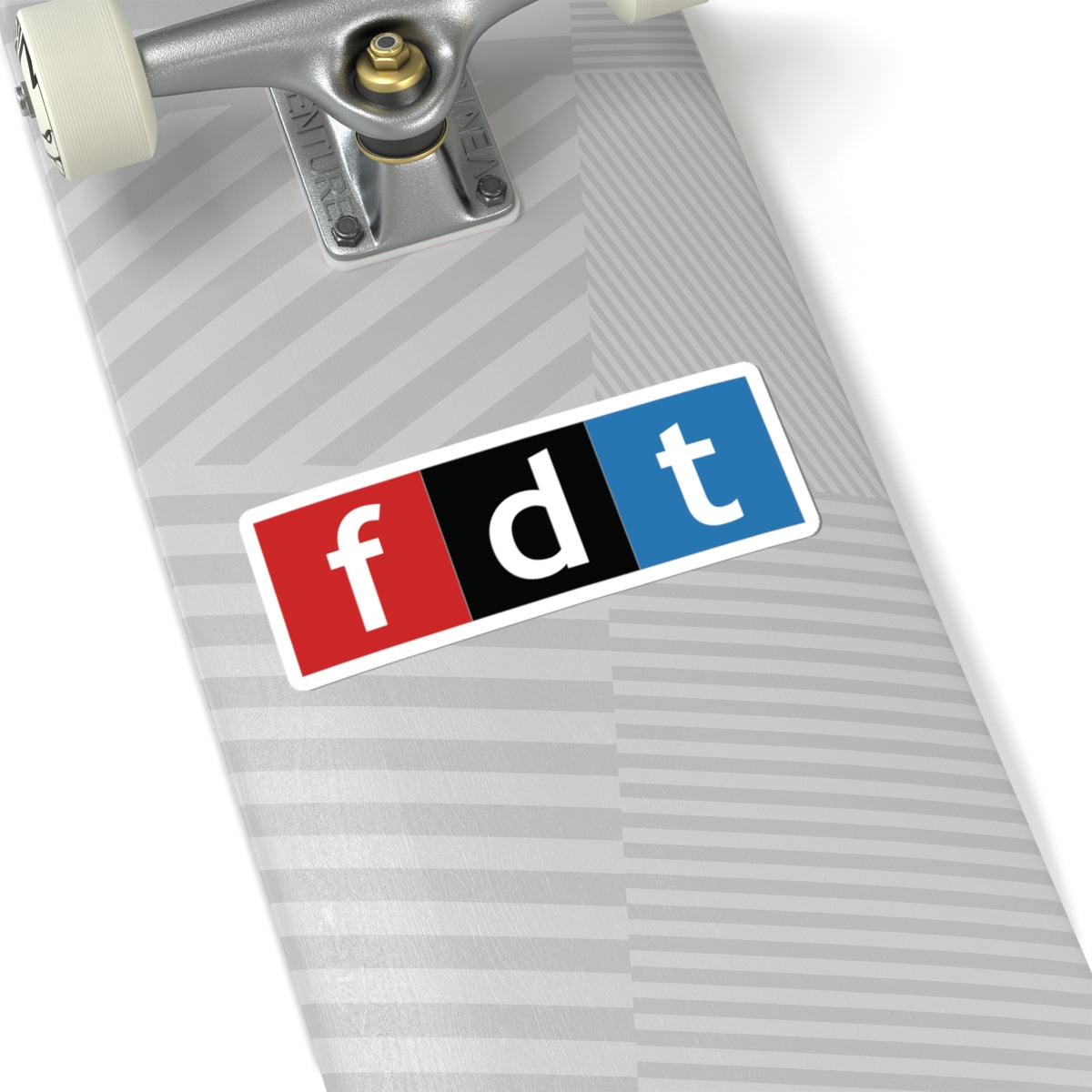 NPR Parody Logo Sticker - FDT - Stylish Kiss-Cut Stickers for Personalization, Laptop Decor, Scrapbooking, Gift Ideas, Home Office