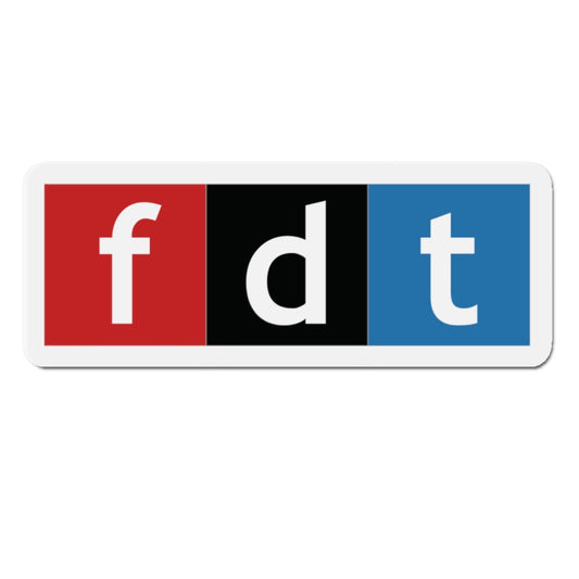 FDT Magnet - Die-Cut - For Cars, Offices, Refrigerators