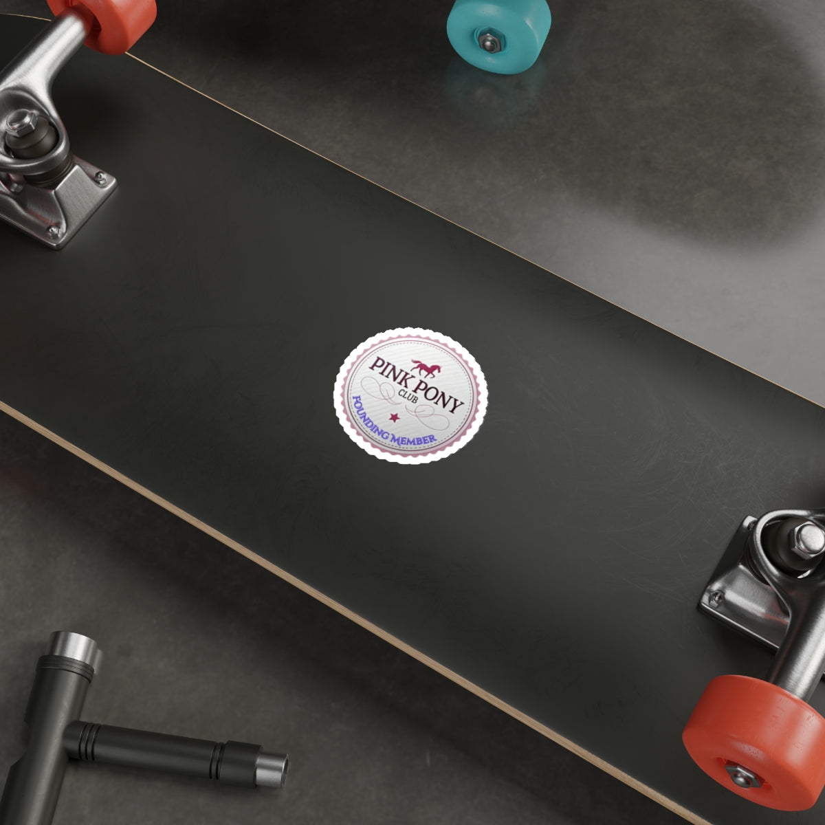 Pink Pony Club Die-Cut Stickers - Perfect for Horse Lovers, Laptop Decor, Party Favors, Scrapbooking, Gift Accessories