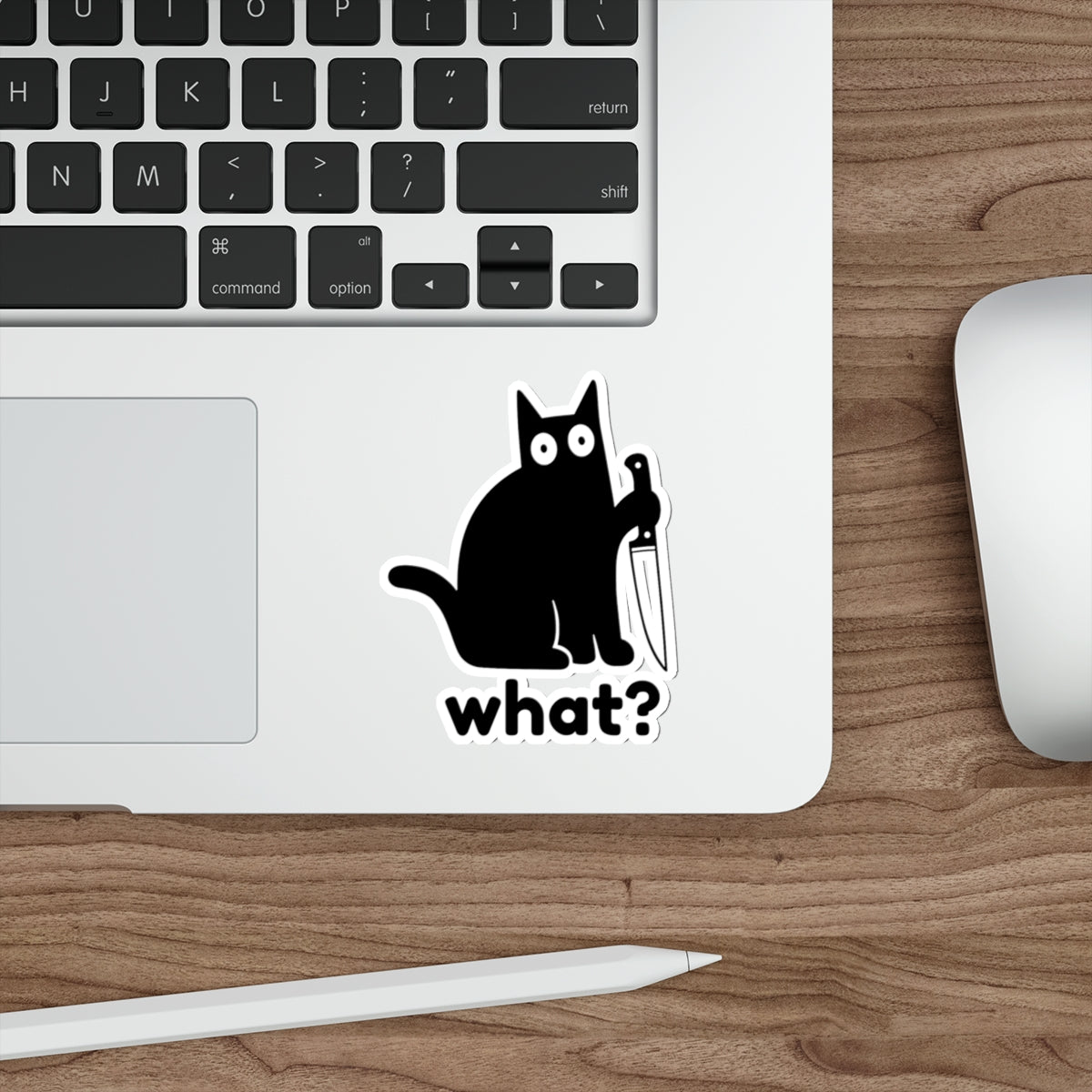 Playful Cat Die-Cut Stickers, Cute Cat Decor, Laptop Stickers, Cat Lover Gifts, Quirky Home Accessories, Fun Pet Stickers