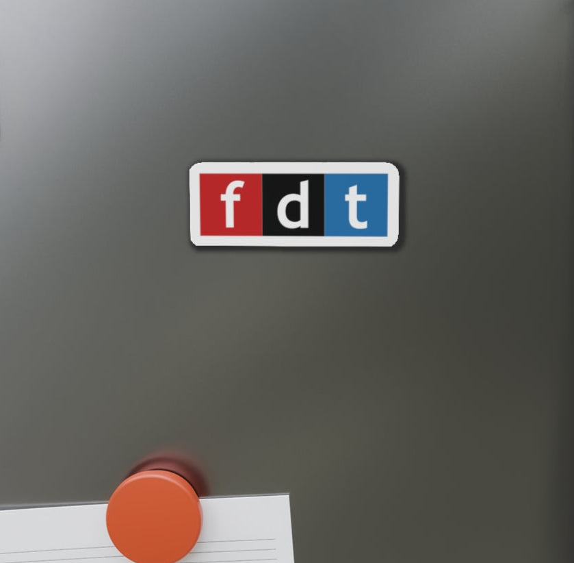FDT Magnet - Die-Cut - For Cars, Offices, Refrigerators