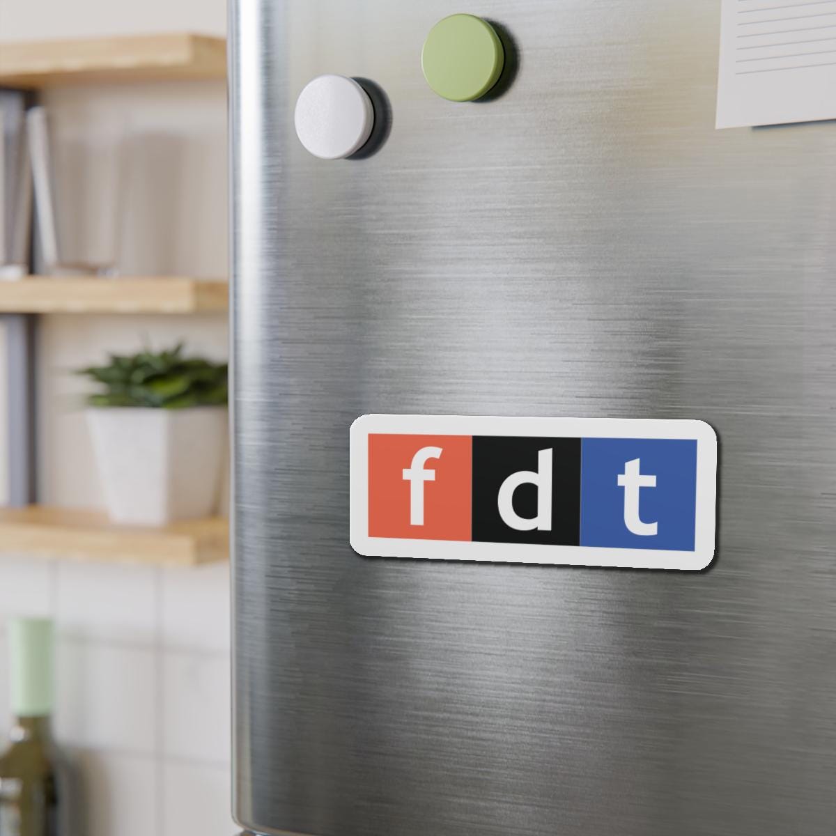 FDT Magnet - Die-Cut - For Cars, Offices, Refrigerators