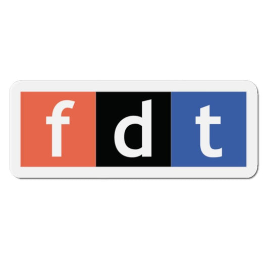FDT Magnet - Die-Cut - For Cars, Offices, Refrigerators