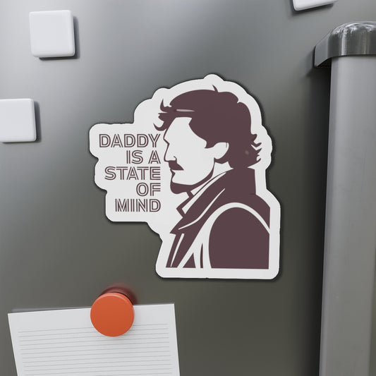 Pedro Pascal Daddy is a State of Mind Daddy Die-Cut Magnet | Cool Dad Gift, Home Decor, Refrigerator Magnet, Father's Day Gift, Office