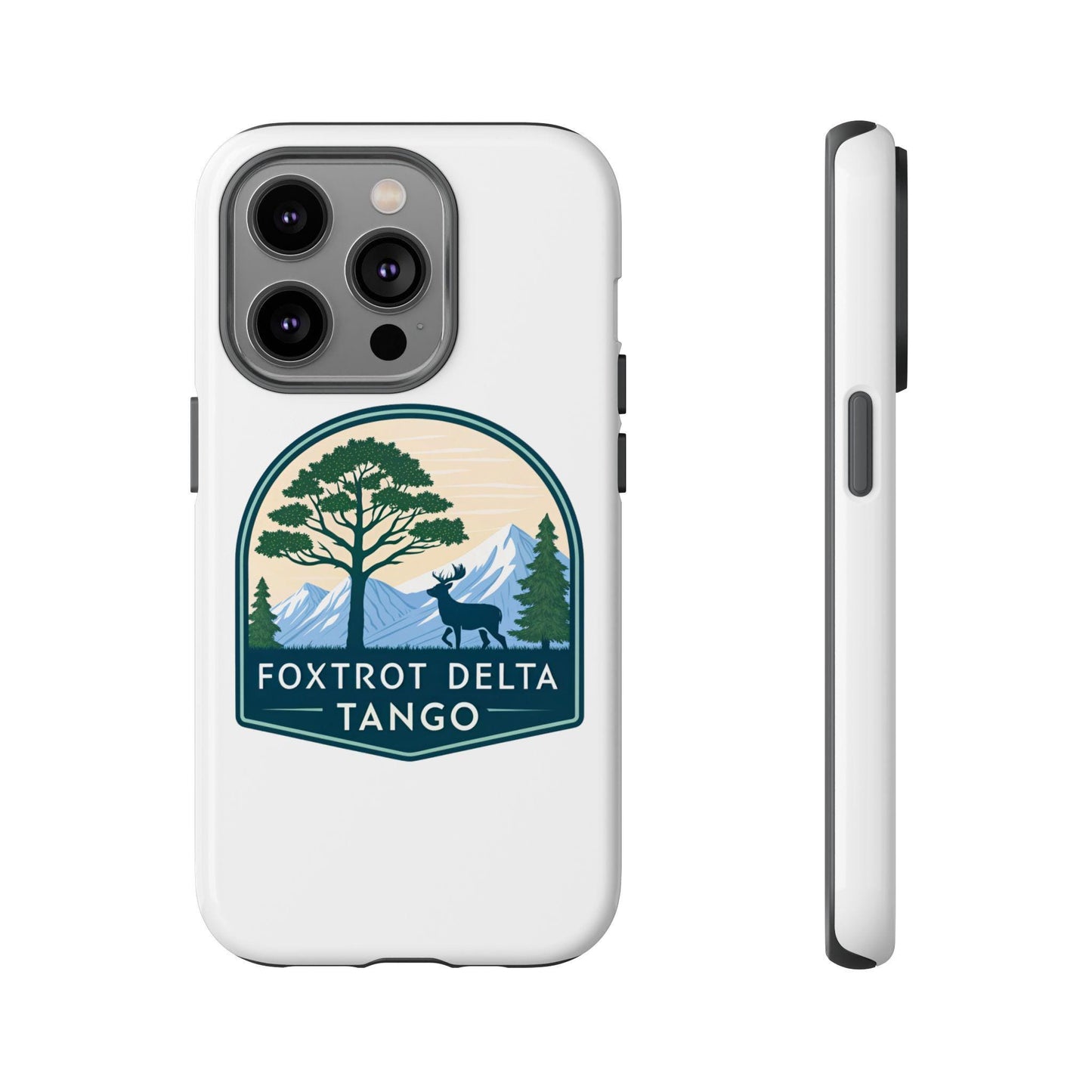 Foxtrot Delta Tango - Stylish Phone Case for Outdoor Enthusiasts - Durable Phone Case