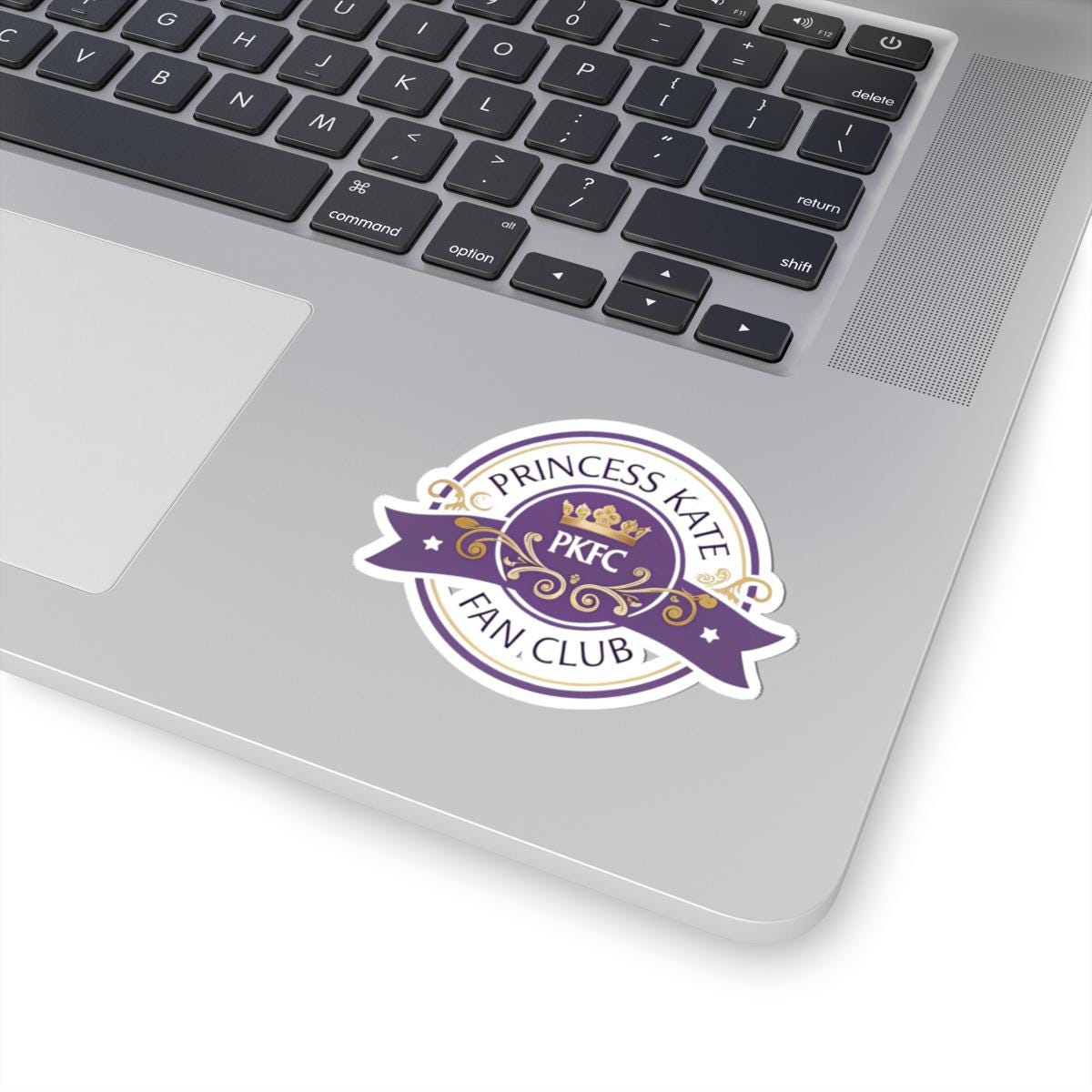 Princess Kate Fan Club Kiss-Cut Stickers, Fun Laptop Decals