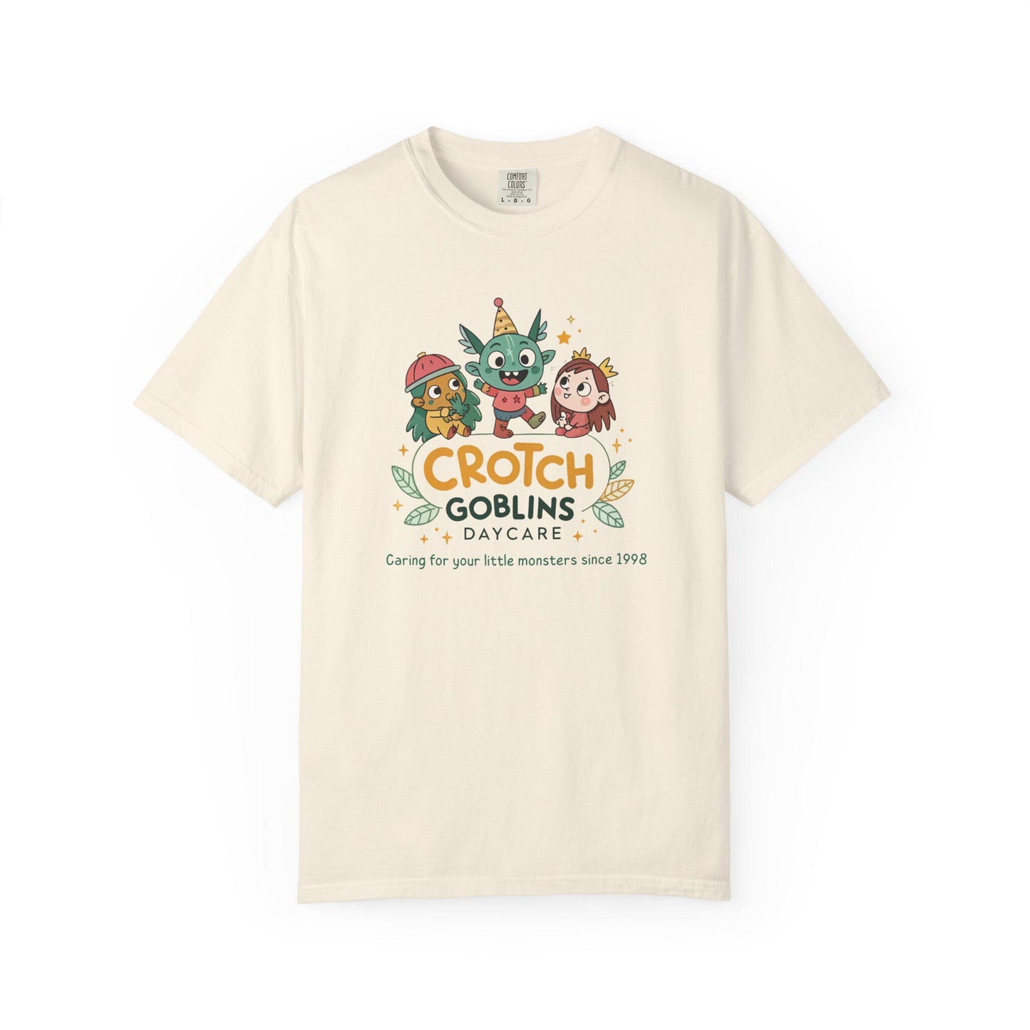 Funny T-Shirt for Crotch Goblins Daycare, Funny Kids T-Shirt, Unisex Tee, Halloween Costume, Gifts for Parents