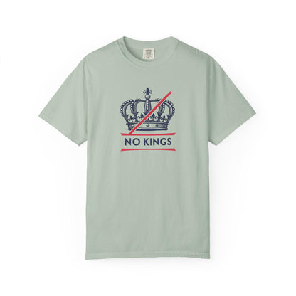 No Kings Rebel Crown T-Shirt - Unisex Garment-Dyed Tee for Festival, Casual Wear, Statement Shirt, Gift for Friends, No Kings Design