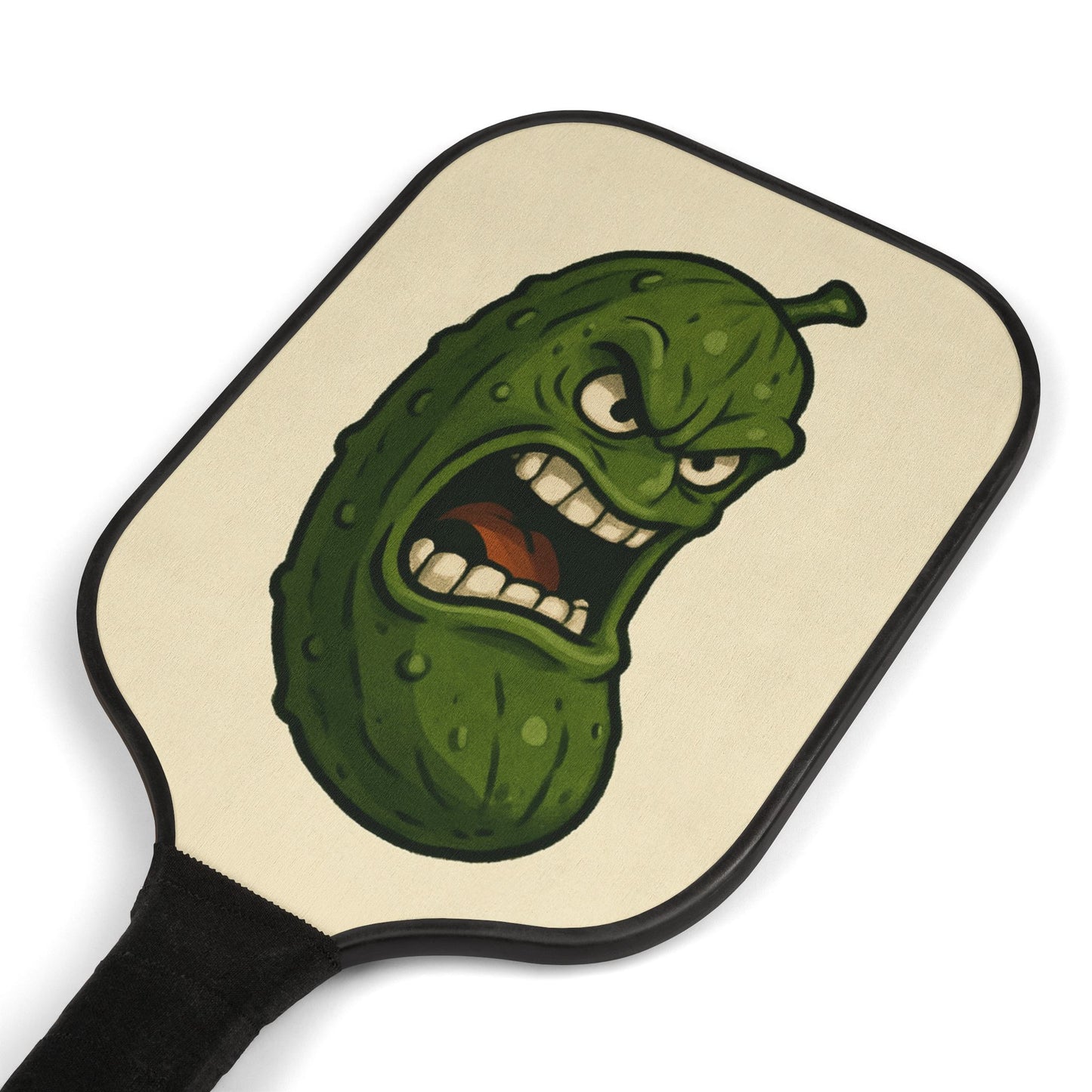 Angry Pickleball Paddle Set - Fun Pickleball Gear for Enthusiasts, Gift for Sports Lovers, Unique Pickleball Game Kit