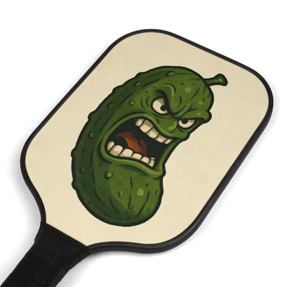 Angry Pickleball Paddle Set - Fun Pickleball Gear for Enthusiasts, Gift for Sports Lovers, Unique Pickleball Game Kit