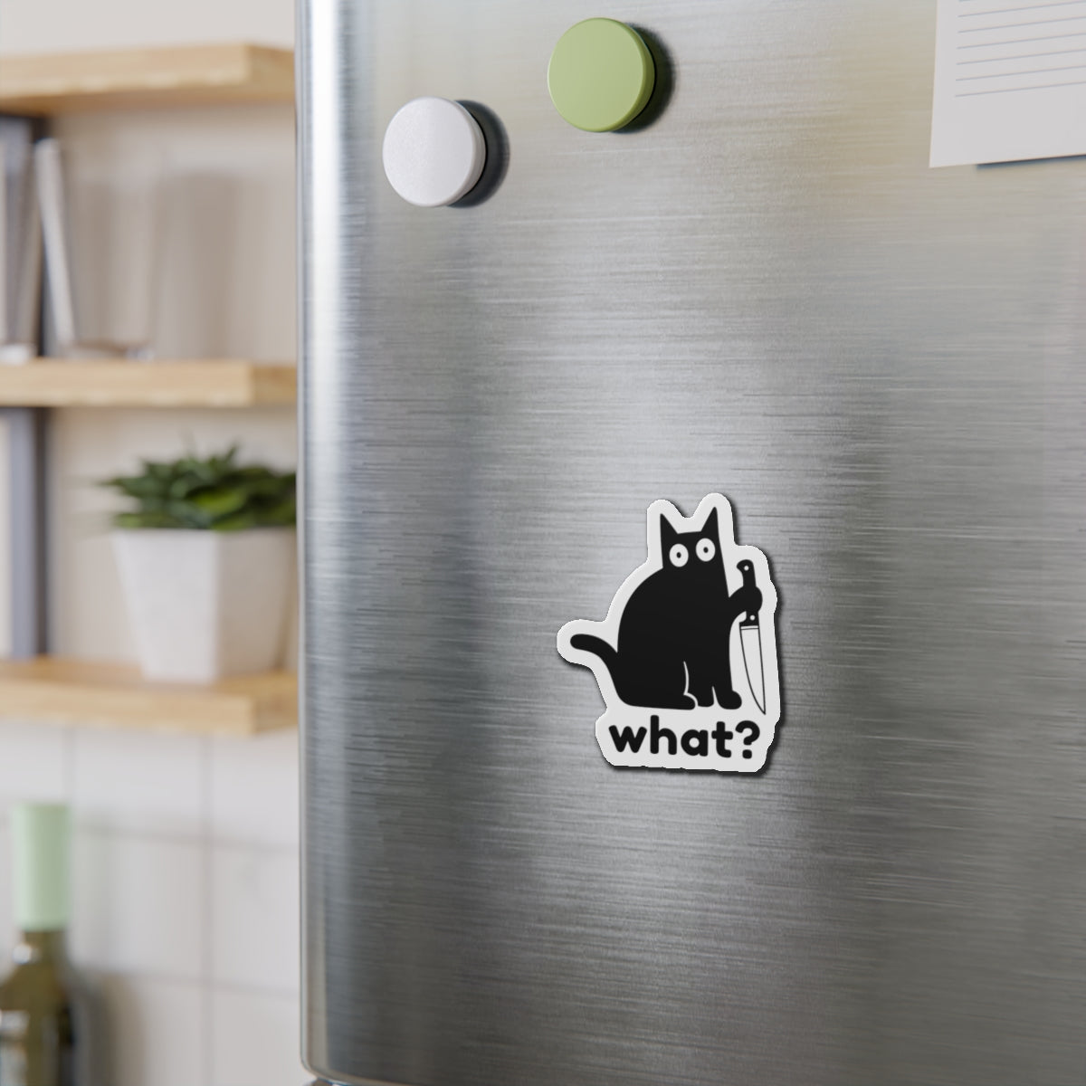Playful Cat Die-Cut Magnets - Fun Refrigerator Decor, Cool Cat Gifts, Whimsical Kitchen Accessories, Unique Pet Lover Supplies, Quirky [...]