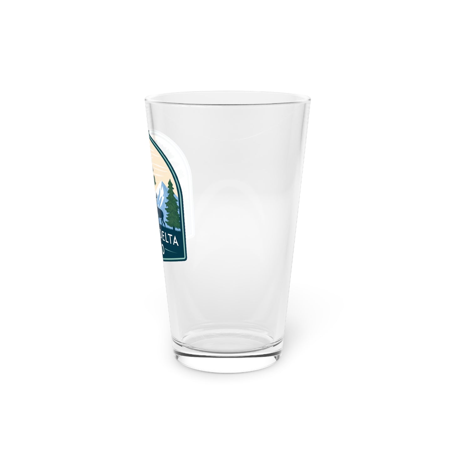 Foxtrot Delta Tango Pint Glass | 16oz | FDT | Anti Trump | Resist | FDT Logo
