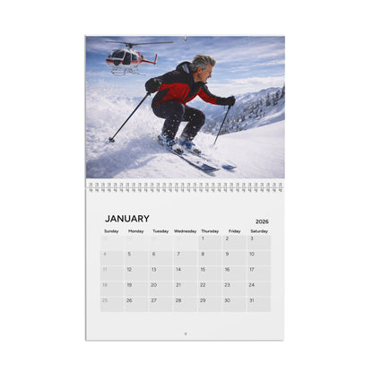 Daddy Newson 2026 Wall Calendar | Monthly Planner | Different theme for every month