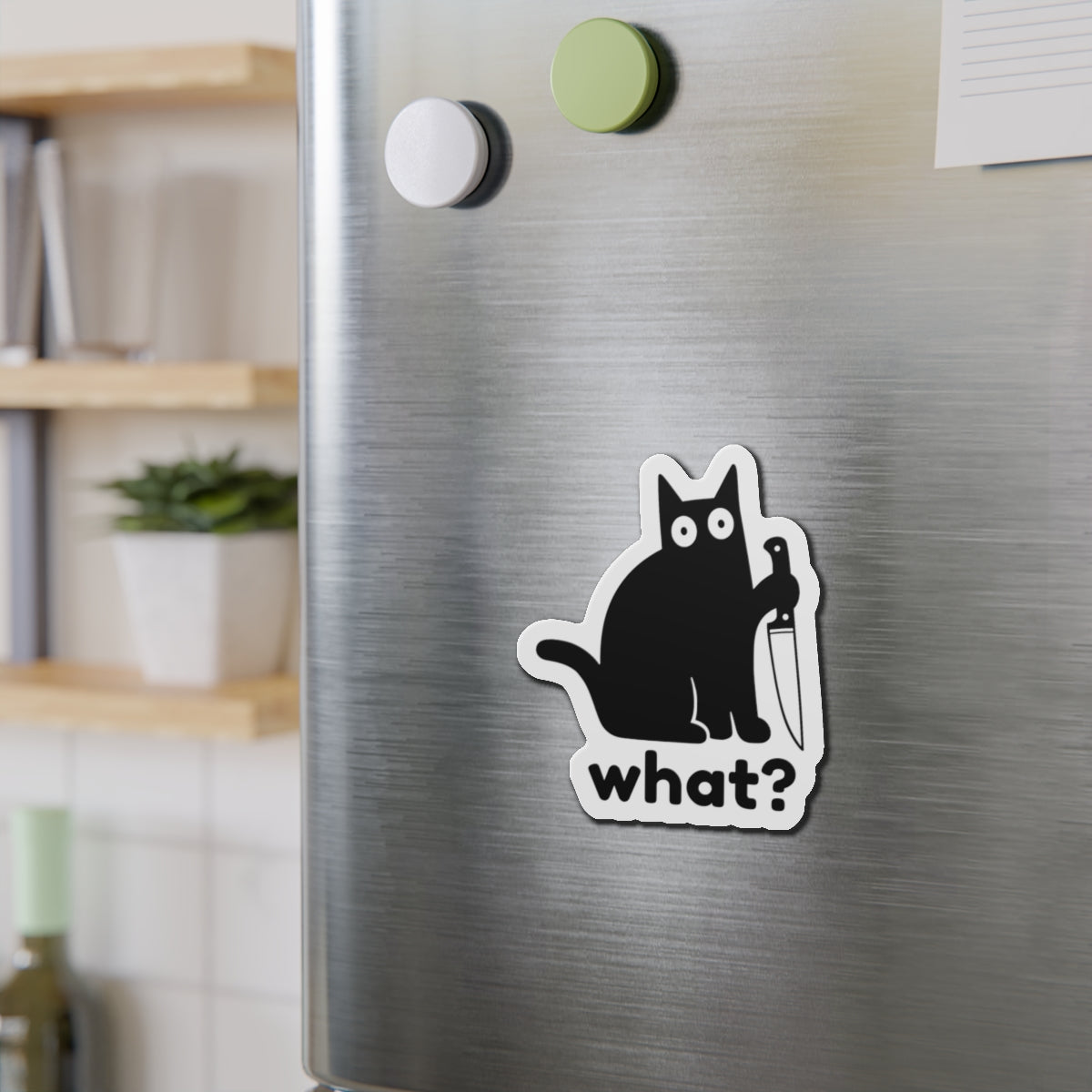 Playful Cat Die-Cut Magnets - Fun Refrigerator Decor, Cool Cat Gifts, Whimsical Kitchen Accessories, Unique Pet Lover Supplies, Quirky [...]