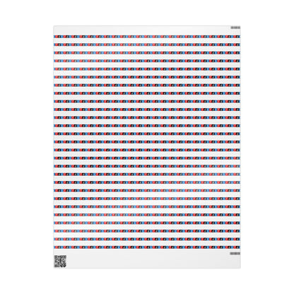 FDT Design Wrapping Paper | Foxtrot Delta Tango | Anti Trump Design | Alternative Gift Wrap
