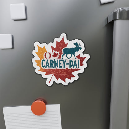 O Carney-da! Mark Carney Die-Cut Magnets | Perfect for Fans of Canada, Fun Home Decor, Gift for Friends, Celebratory Keepsake
