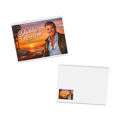 Daddy Newson 2026 Wall Calendar | Monthly Planner | Different theme for every month
