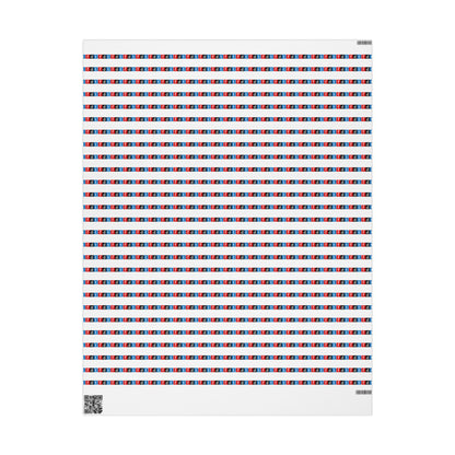 FDT Design Wrapping Paper | Foxtrot Delta Tango | Anti Trump Design | Alternative Gift Wrap
