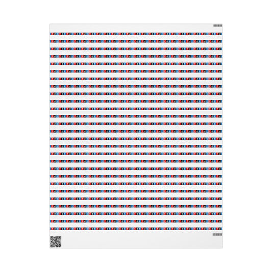 FDT Design Wrapping Paper | Foxtrot Delta Tango | Anti Trump Design | Alternative Gift Wrap