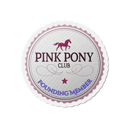 Pink Pony Club Die-Cut Magnets - Personalized Horse Lover Gifts, Equine Decoration, Fridge Magnets, Unique Collectibles, Fun Home [...]