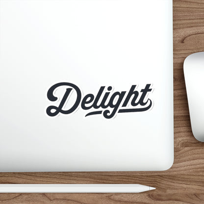 Delight Brand Die-Cut Stickers