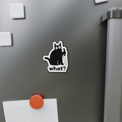 Playful Cat Die-Cut Magnets - Fun Refrigerator Decor, Cool Cat Gifts, Whimsical Kitchen Accessories, Unique Pet Lover Supplies, Quirky [...]