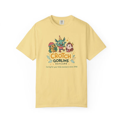 Funny T-Shirt for Crotch Goblins Daycare, Funny Kids T-Shirt, Unisex Tee, Halloween Costume, Gifts for Parents