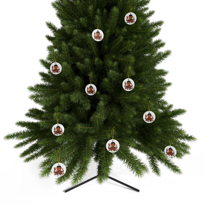 Spocktopus | Whimsical Ceramic Ornaments, Unique Holiday Decor for Trekkies, Perfect Gift for Christmas