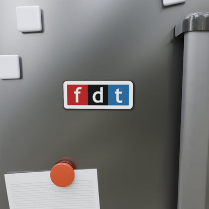 FDT Magnet - Die-Cut - For Cars, Offices, Refrigerators