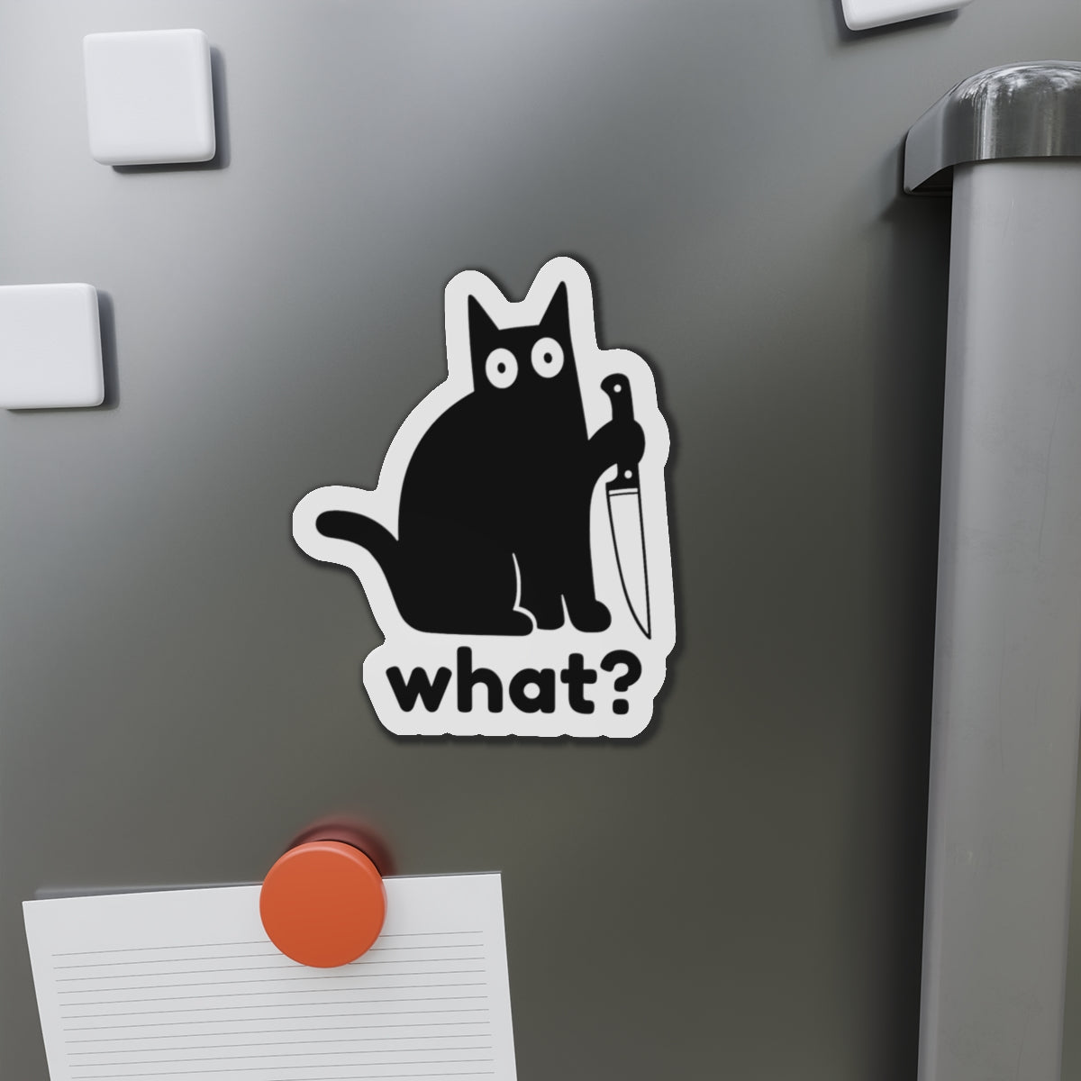 Playful Cat Die-Cut Magnets - Fun Refrigerator Decor, Cool Cat Gifts, Whimsical Kitchen Accessories, Unique Pet Lover Supplies, Quirky [...]