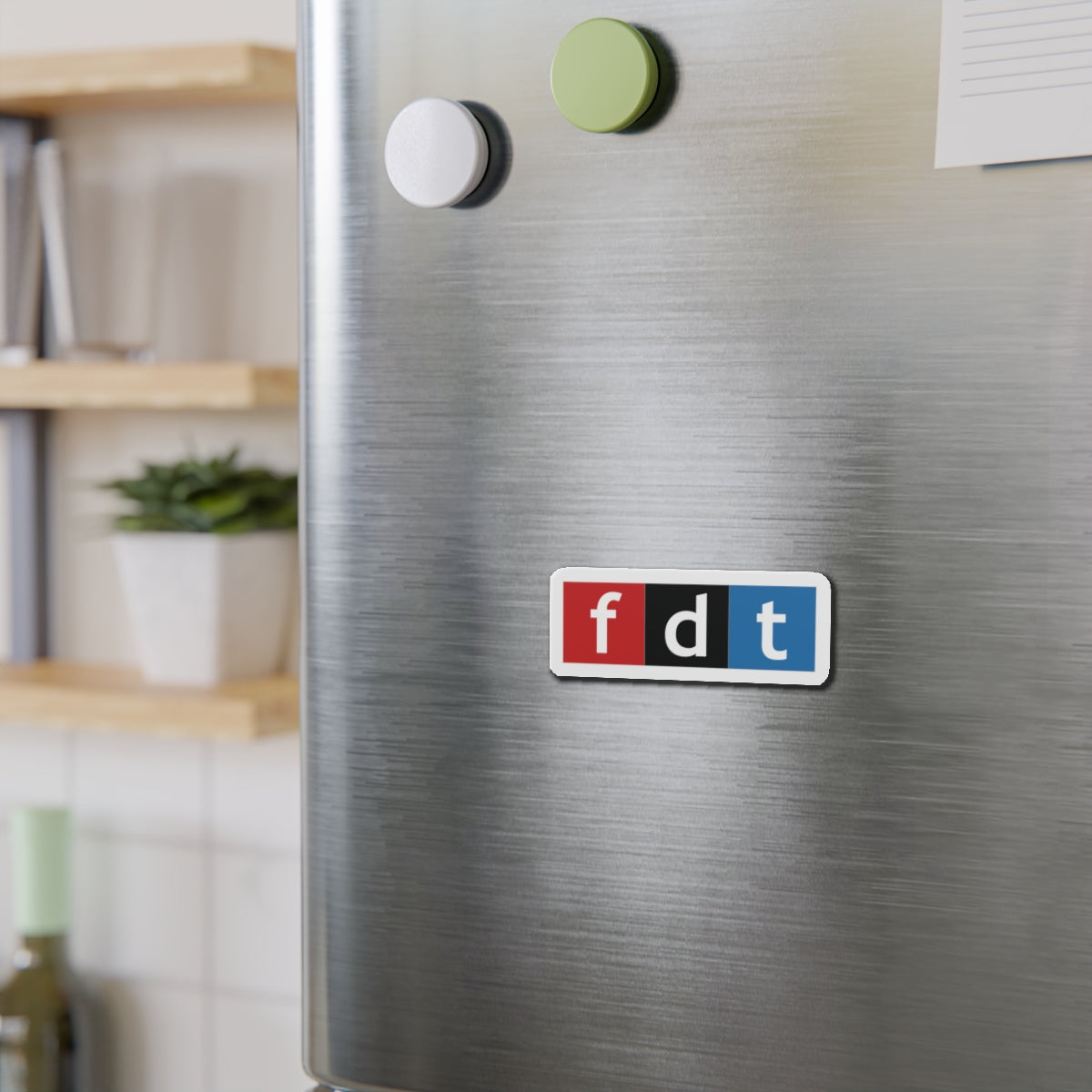 FDT Magnet - Die-Cut - For Cars, Offices, Refrigerators