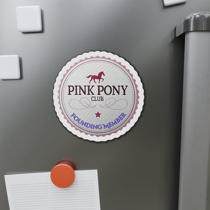 Pink Pony Club Die-Cut Magnets - Personalized Horse Lover Gifts, Equine Decoration, Fridge Magnets, Unique Collectibles, Fun Home [...]