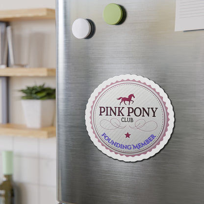 Pink Pony Club Die-Cut Magnets - Personalized Horse Lover Gifts, Equine Decoration, Fridge Magnets, Unique Collectibles, Fun Home [...]