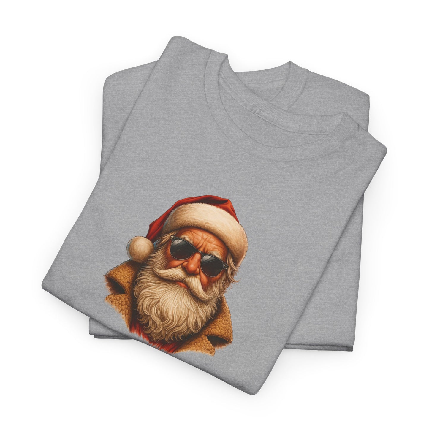 Santa Rizz T-Shirt | "You Ain't Gettin' Shit" | Funny Christmas Tee | Bad Santa | White Elephant Gift | Stocking Filler