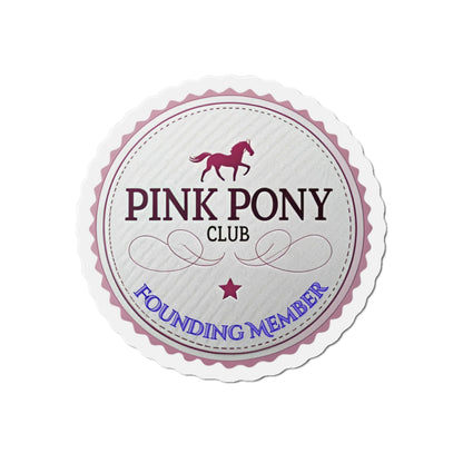 Pink Pony Club Die-Cut Magnets - Personalized Horse Lover Gifts, Equine Decoration, Fridge Magnets, Unique Collectibles, Fun Home [...]