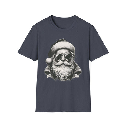 Cool Santa Graphic Unisex T-Shirt, Funny Holiday Tee, Christmas Gift, Retro Santa Shirt, Festive Apparel, Men and Women Holiday Wear