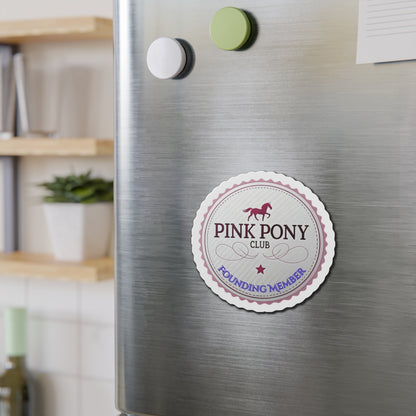 Pink Pony Club Die-Cut Magnets - Personalized Horse Lover Gifts, Equine Decoration, Fridge Magnets, Unique Collectibles, Fun Home [...]