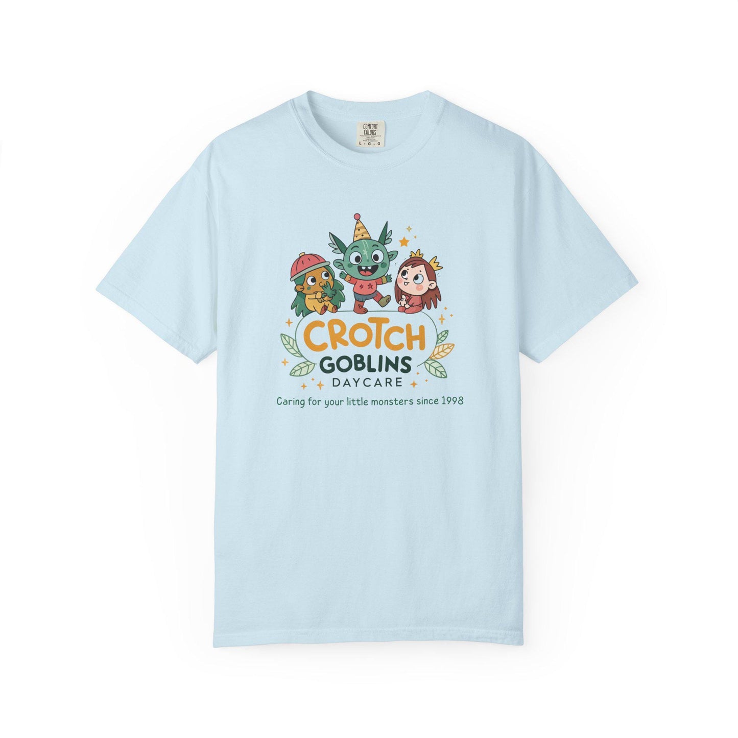 Funny T-Shirt for Crotch Goblins Daycare, Funny Kids T-Shirt, Unisex Tee, Halloween Costume, Gifts for Parents