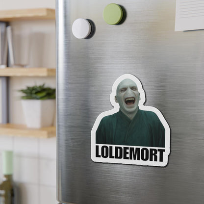 Loldemort - Humorous Die-Cut Magnet - Memorable Decor for Fridge, Office, Gifts, Collectibles, Home Decor