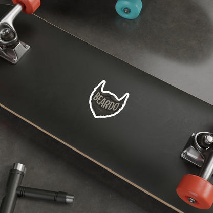 Beardo Die-Cut Stickers | Cool Beard Stickers for Men | Laptop Decals, Gift for Bearded Friends, Trendy Decor, Fun Accessories