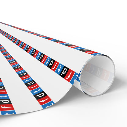 FDT Design Wrapping Paper | Foxtrot Delta Tango | Anti Trump Design | Alternative Gift Wrap