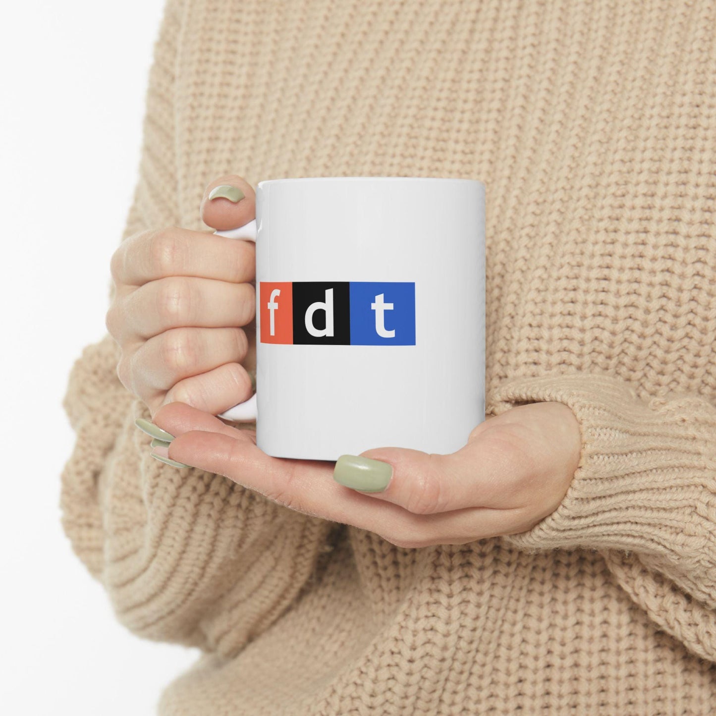 FDT Mug - Funny Gift for Coffee Lovers, Office Décor, Creative Design, Facebook Theme