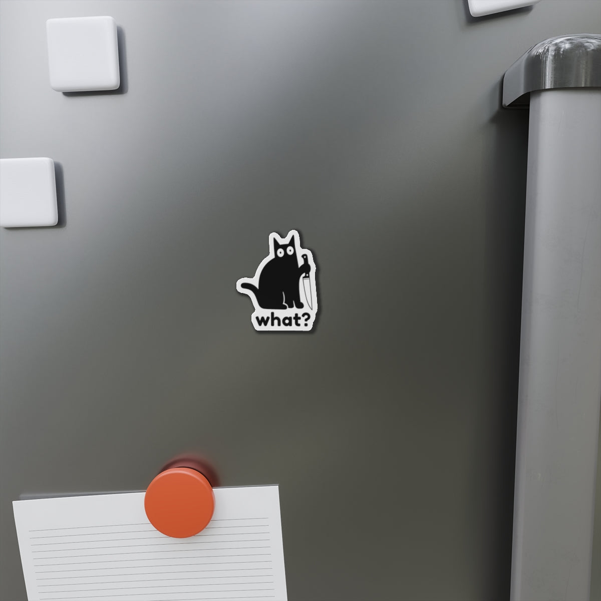 Playful Cat Die-Cut Magnets - Fun Refrigerator Decor, Cool Cat Gifts, Whimsical Kitchen Accessories, Unique Pet Lover Supplies, Quirky [...]