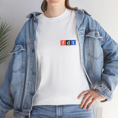 Subtle FDT Tee - Unisex Cotton Tee, Casual Wear, Gift for Friends, Summer Essential, Streetwear Fashion, Unique T-Shirt