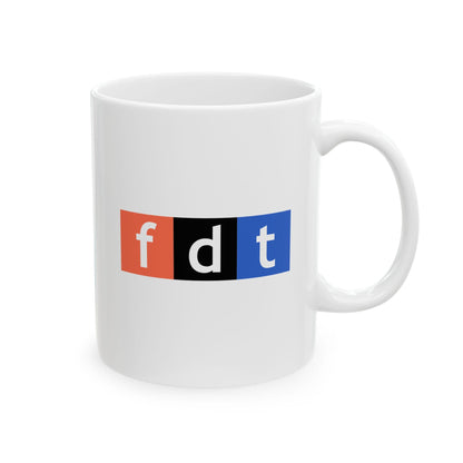 FDT Mug - Funny Gift for Coffee Lovers, Office Décor, Creative Design, Facebook Theme