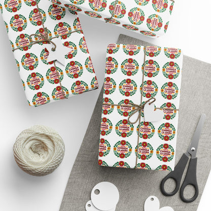 Chinga La Migra Wrapping Paper | Anti ICE Gift Wrap | Anti Trump Design | Pro Immigration Design