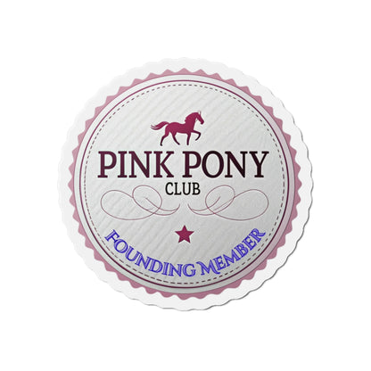 Pink Pony Club Die-Cut Magnets - Personalized Horse Lover Gifts, Equine Decoration, Fridge Magnets, Unique Collectibles, Fun Home [...]