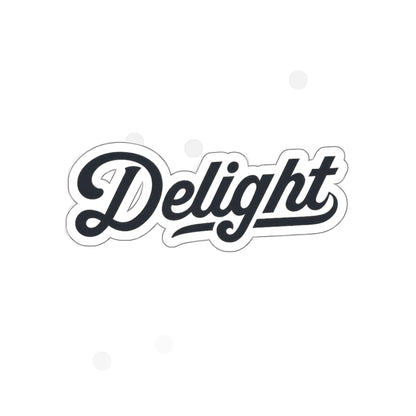 Delight Brand Die-Cut Stickers