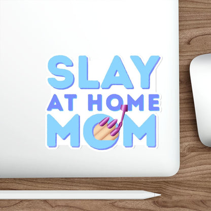 Slay At Home Mom - Wednesday Inspired - Car and Laptop Sticker